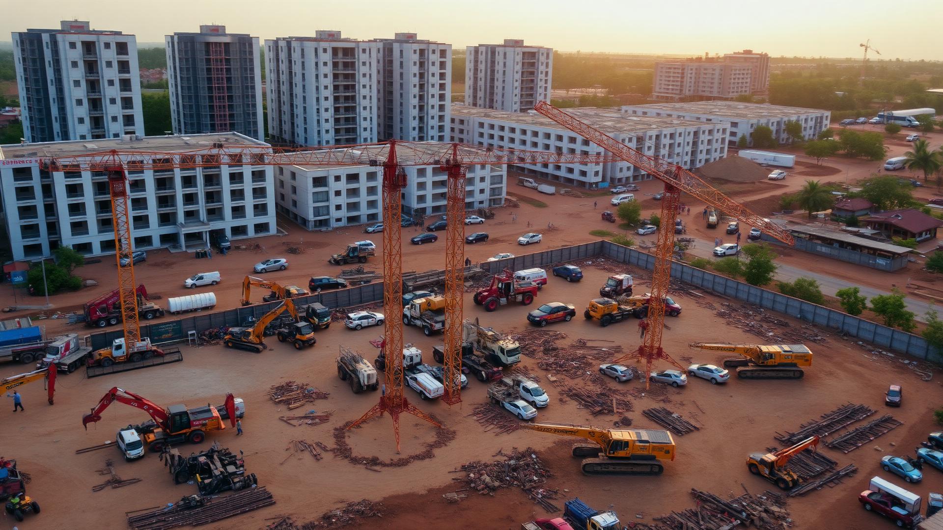 TBS Hub construction site